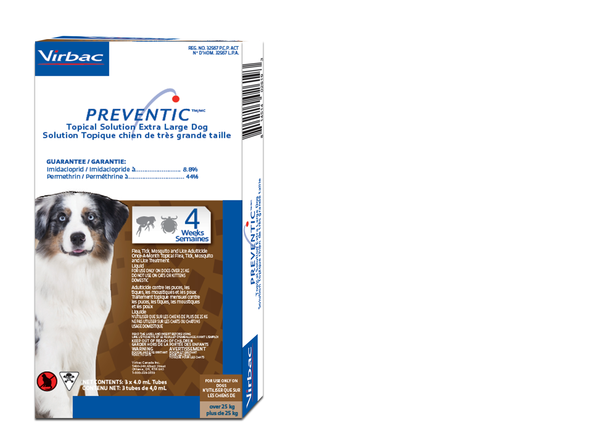 Preventic hot sale tick flea